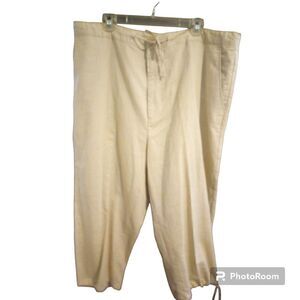✨ NWT Domani cropped drawstring ankle and waist pants